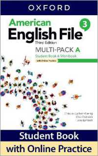 American English File: Level 3: Student Book/Workbook Multi-Pack a with Online Practice (American English File) （3RD）