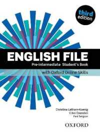 English File: Pre-Intermediate: Student's Book with Oxford Online Skills (English File) （3RD）