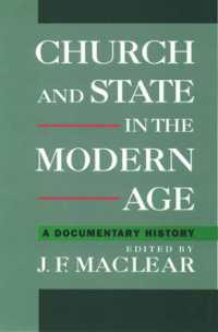 Church and State in the Modern Age : A Documentary History