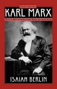 Karl Marx : His Life and Environment （4TH）
