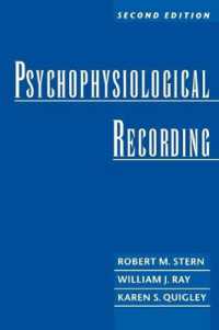 精神生理学的記録（第２版）<br>Psychophysiological Recording （2ND）