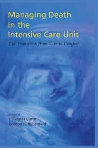Managing Death in the ICU : The Transition from Cure to Comfort