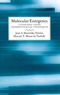 Molecular Energetics : Consensed-Phase Thermochemical Techniques