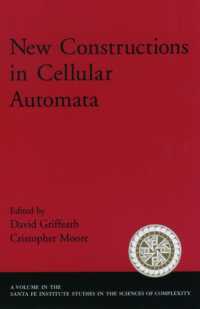 New Constructions in Cellular Automata (Santa Fe Institute Studies on the Sciences of Complexity)