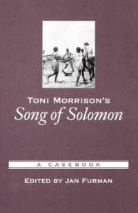 Toni Morrison's Song of Solomon : A Casebook (Casebooks in Criticism)