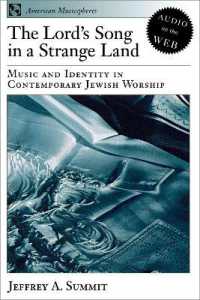 The Lord's Song in a Strange Land : Music and Identity in Contemporary Jewish Worship (American Musicspheres)