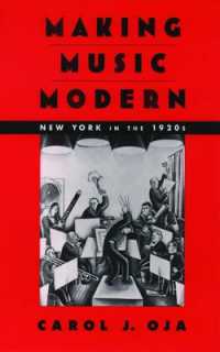 Making Music Modern : New York in the 1920s