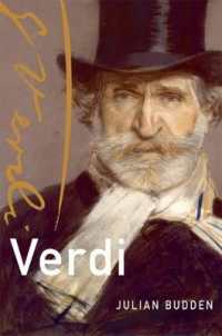 ヴェルディ（第３版）<br>Verdi (Composers Across Cultures) （3RD）