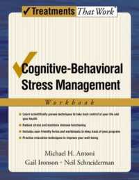 Cognitive-Behavioral Stress Management : Workbook (Treatments That Work)