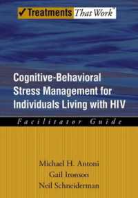 Cognitive-Behavioral Stress Management for Individuals Living with HIV : Facilitator Guide (Treatments That Work)