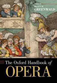 オックスフォード版　オペラ・ハンドブック<br>The Oxford Handbook of Opera (Oxford Handbooks)