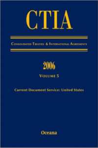 CITA Consolidated Treaties and International Agreements 2006 Volume 5