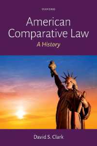 米国比較法制史<br>American Comparative Law : A History