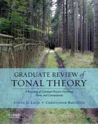 Graduate Review of Tonal Theory : A Recasting of Common-Practice Harmony, Form, and Counterpoint