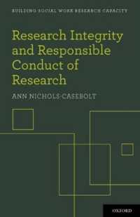 Research Integrity and Responsible Conduct of Research (Building Social Work Research Capacity)