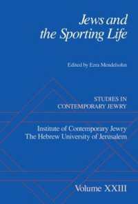 Jews and the Sporting Life : Studies in Contemporary Jewry XXIII (Studies in Contemporary Jewry)