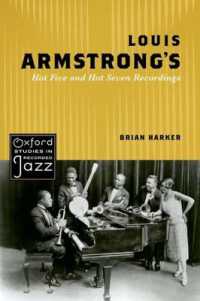 Louis Armstrong's Hot Five and Hot Seven Recordings (Oxford Studies in Recorded Jazz)