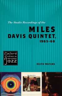 The Studio Recordings of the Miles Davis Quintet, 1965-68 (Oxford Studies in Recorded Jazz)