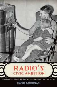 Radio's Civic Ambition : American Broadcasting and Democracy in the 1930s