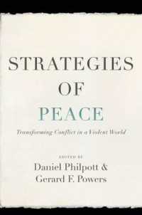 平和構築の戦略<br>Strategies of Peace (Studies in Strategic Peacebuilding)