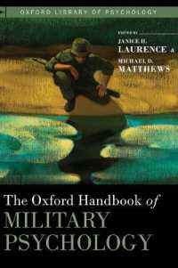 オックスフォード版 軍事心理学ハンドブック<br>The Oxford Handbook of Military Psychology (Oxford Library of Psychology)