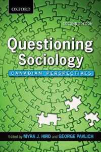 Questioning Sociology : Canadian Perspectives