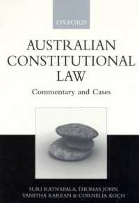 Australian Constitutional Law : Commentary and Cases