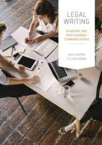 Legal Writing : Academic and Professional Communication