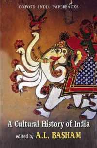 A Cultural History of India (Oxford India Paperbacks)