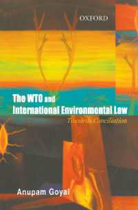 The WTO and International Environemntal Law : Towards Conciliation