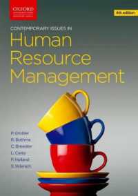 Contemporary Issues in Human Resource Management （4TH）
