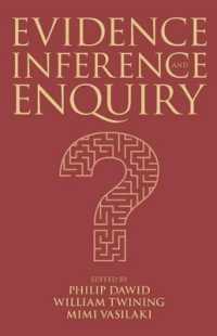Evidence, Inference and Enquiry (Proceedings of the British Academy)