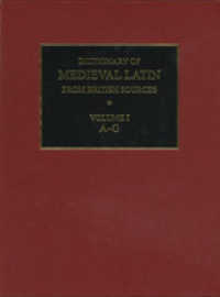 英国文献に拠る中世ラテン語辞典（全３巻）<br>Dictionary of Medieval Latin from British Sources