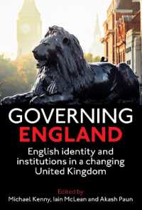 Governing England : English Identity and Institutions in a Changing United Kingdom (Proceedings of the British Academy)