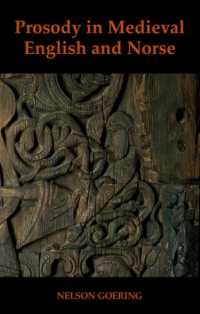 Prosody in Medieval English and Norse (British Academy Monographs)