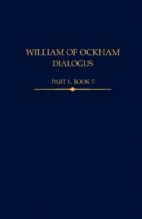 William of Ockham, Dialogus, Part 1 Book 7 (Auctores Britannici Medii Aevi)