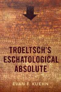 Troeltsch's Eschatological Absolute (Aar Academy Series)