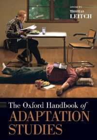 オックスフォード版　アダプテーション研究ハンドブック<br>The Oxford Handbook of Adaptation Studies (Oxford Handbooks)