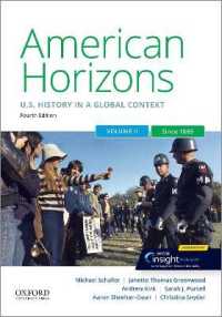 American Horizons : Us History in a Global Context, Volume Two: since 1865 （4TH）