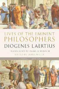 ディオゲネス・ラエルティオス『ギリシア哲学者列伝』縮約版（英訳）<br>Lives of the Eminent Philosophers : Compact Edition