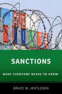 誰もが知っておきたい制裁<br>Sanctions : What Everyone Needs to Know® (What Everyone Needs to Know)