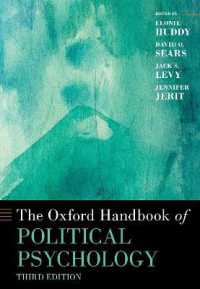 オックスフォード版　政治心理学ハンドブック（第３版）<br>The Oxford Handbook of Political Psychology (Oxford Handbooks Series) （3RD）