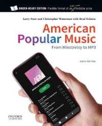 American Popular Music : From Minstrelsy to MP3 （6TH Looseleaf）