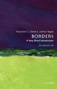 VSI国境（第２版）<br>Borders: a Very Short Introduction : A Very Short Introduction (Very Short Introductions) （2ND）