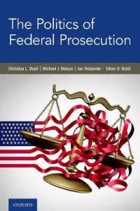 米国連邦検察官の政治性<br>The Politics of Federal Prosecution
