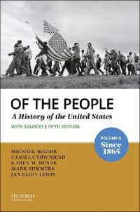 Of the People : A History of the United States, Volume 2: Since 1865 （5TH）