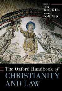 オックスフォード版　キリスト教と法ハンドブック<br>The Oxford Handbook of Christianity and Law (Oxford Handbooks)