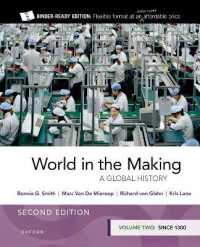 World in the Making : Volume Two since 1300 （2ND Looseleaf）