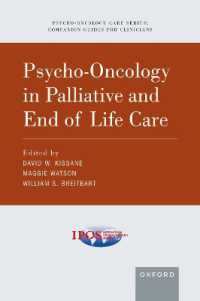 Psycho-Oncology in Palliative and End of Life Care (Psycho Oncology Care)