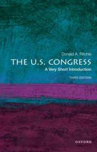VSI米国議会（第３版）<br>The U.S. Congress: a Very Short Introduction (Very Short Introductions) （3RD）